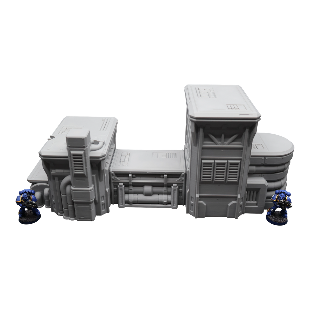 Fuel Station Set - 28mm Wargaming Scatter Terrain Scenery Tabletop Grimdark