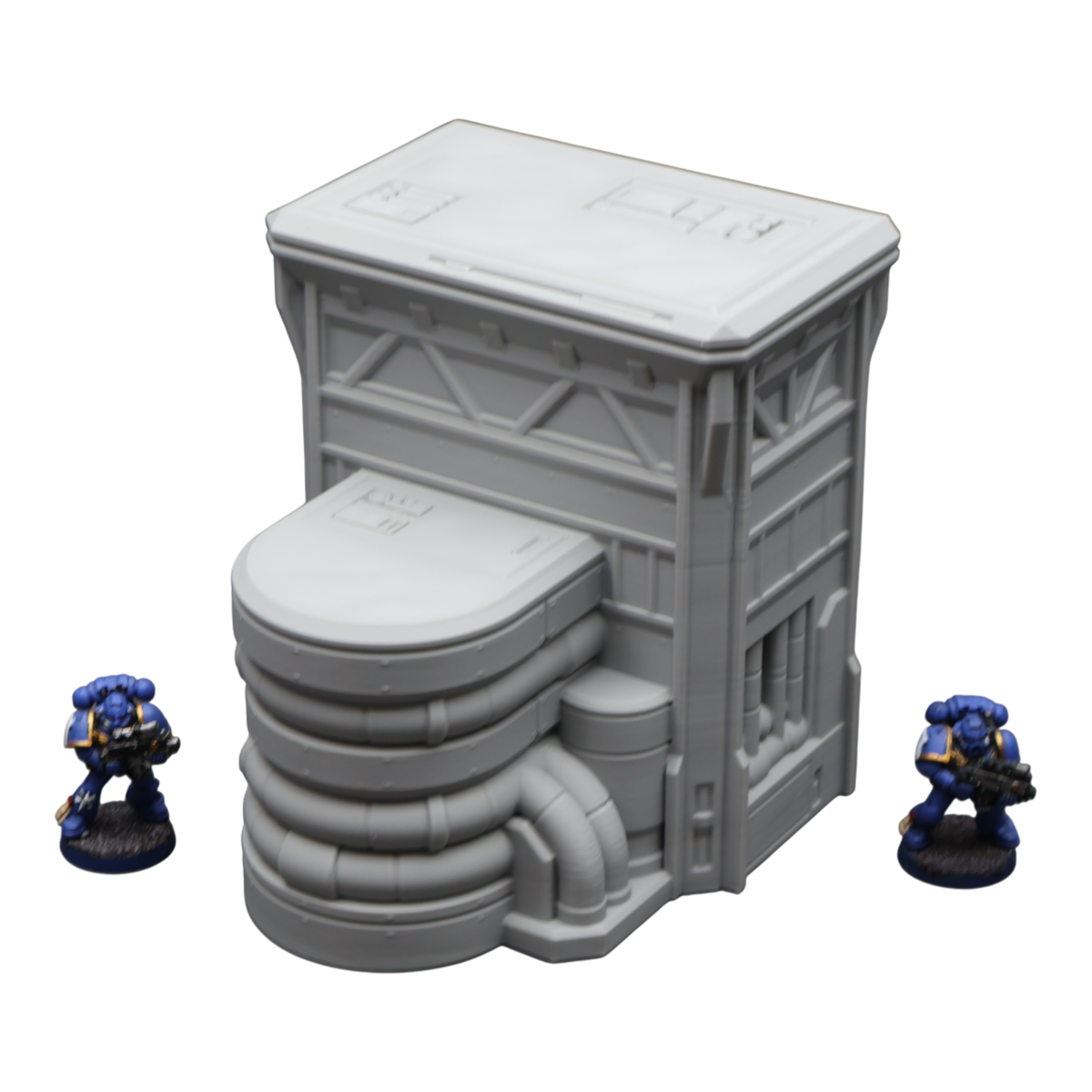 Fuel Station #1 - 28mm Wargaming Scatter Terrain Scenery Tabletop Grimdark