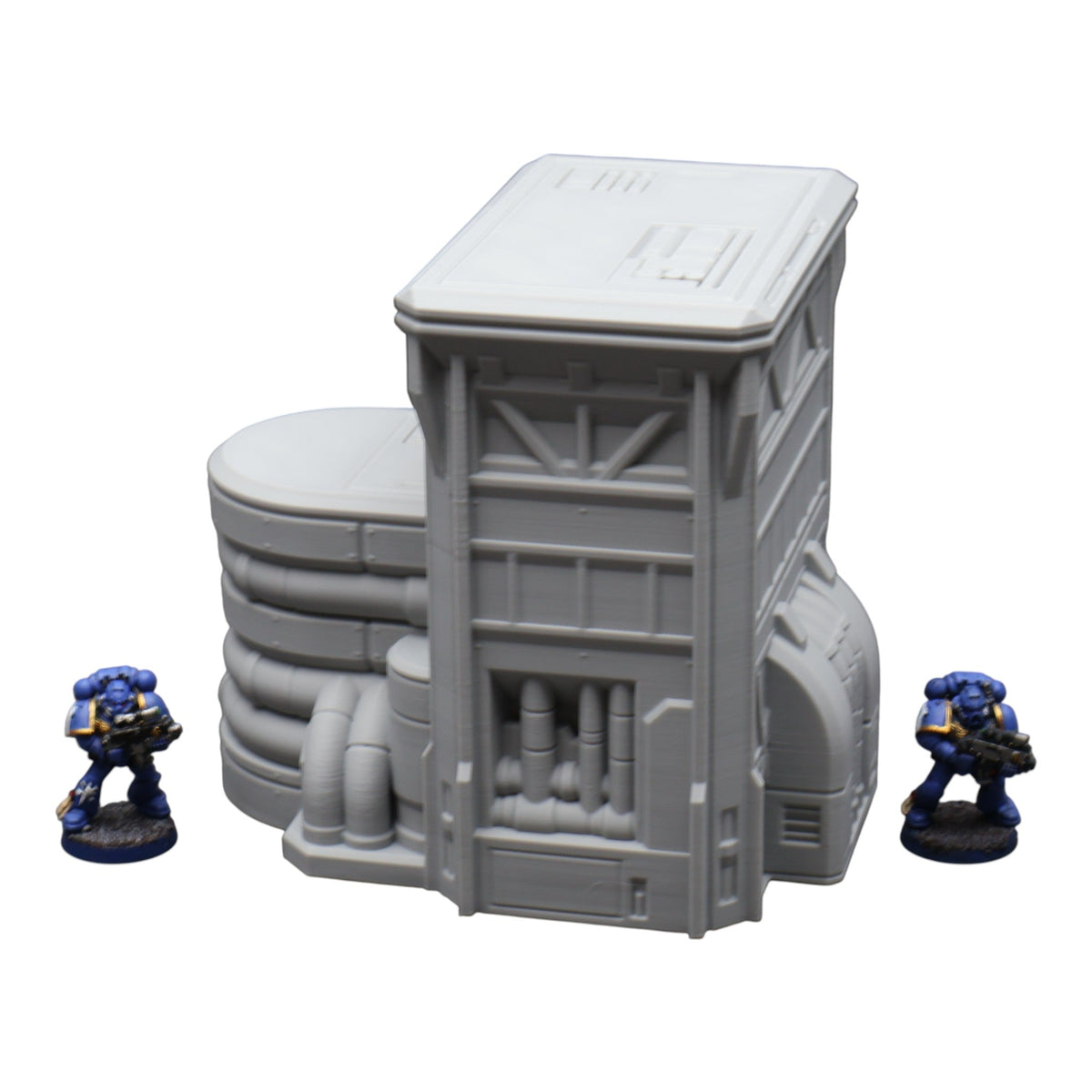 Fuel Station #1 - 28mm Wargaming Scatter Terrain Scenery Tabletop Grimdark
