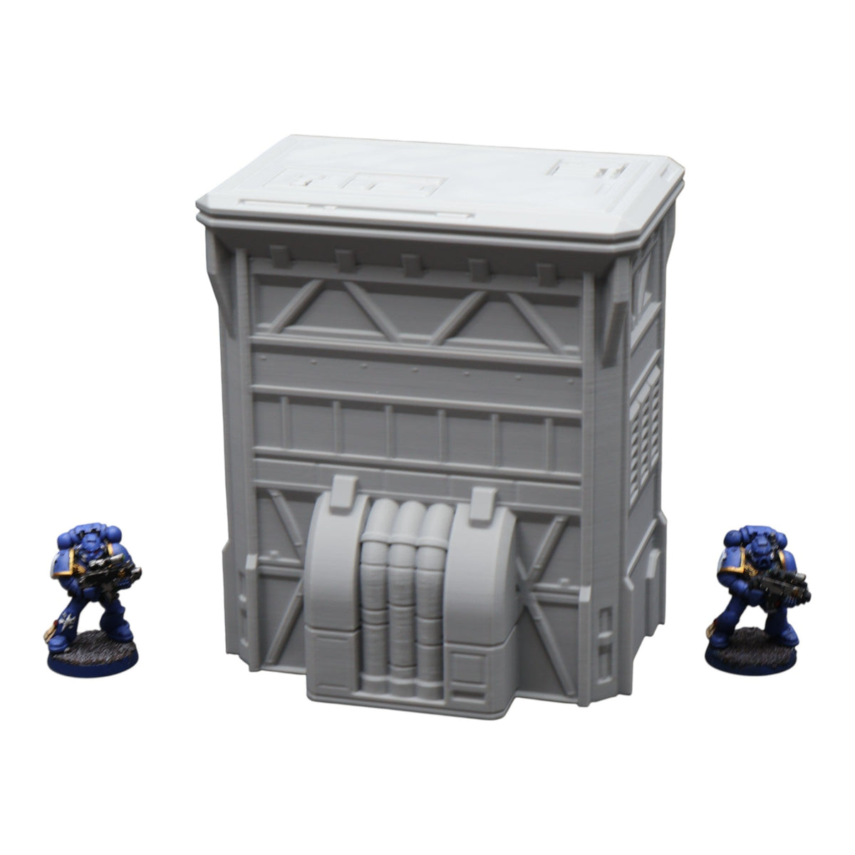 Fuel Station #1 - 28mm Wargaming Scatter Terrain Scenery Tabletop Grimdark