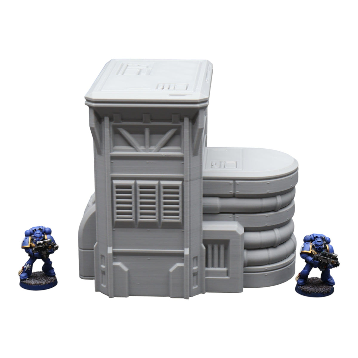 Fuel Station #1 - 28mm Wargaming Scatter Terrain Scenery Tabletop Grimdark