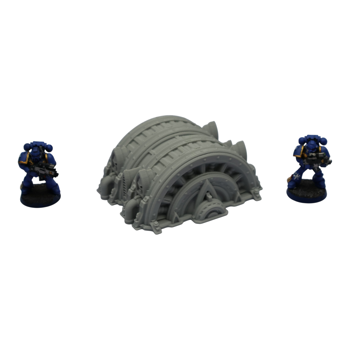 Dual Turbine - 28mm Wargaming Scatter Terrain Scenery Tabletop Grimdark