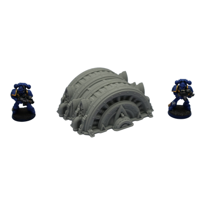 Dual Turbine - 28mm Wargaming Scatter Terrain Scenery Tabletop Grimdark