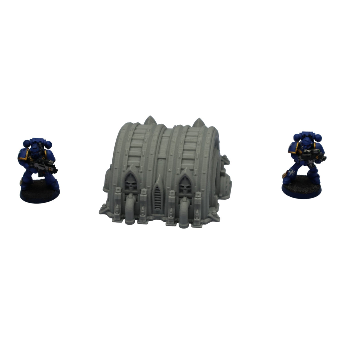 Dual Turbine - 28mm Wargaming Scatter Terrain Scenery Tabletop Grimdark