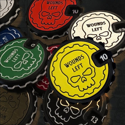1-16 Table top Wound Tracker (Choose a Colour)