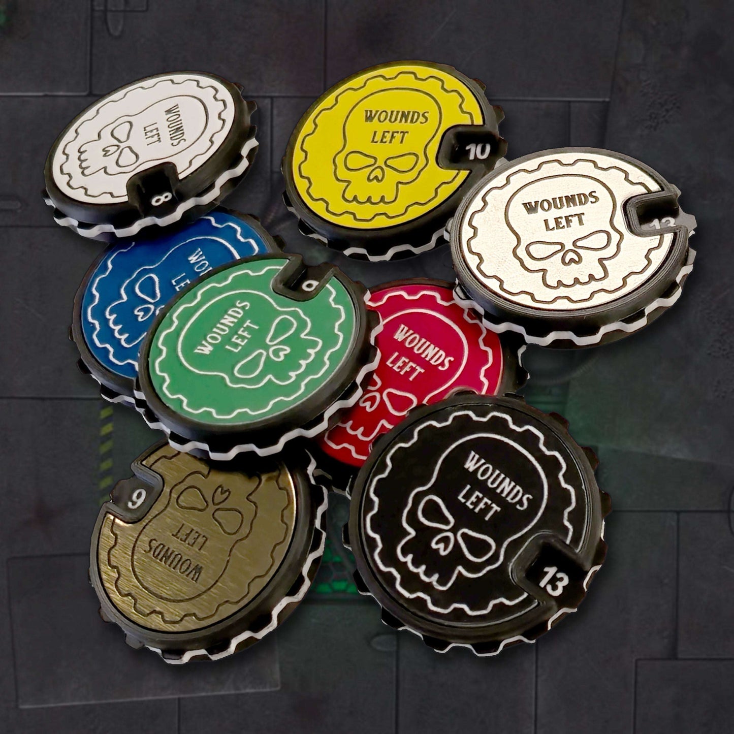 Winter's Breath 1-16 Tabletop Wound Tracker