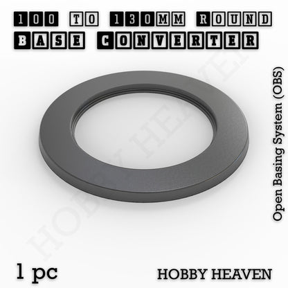 Round to Round Base Converters 3D Print Full Range