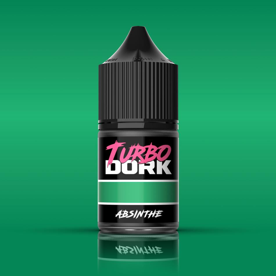 Turbo Dork: Absinthe Metallic Acrylic Paint 22ml