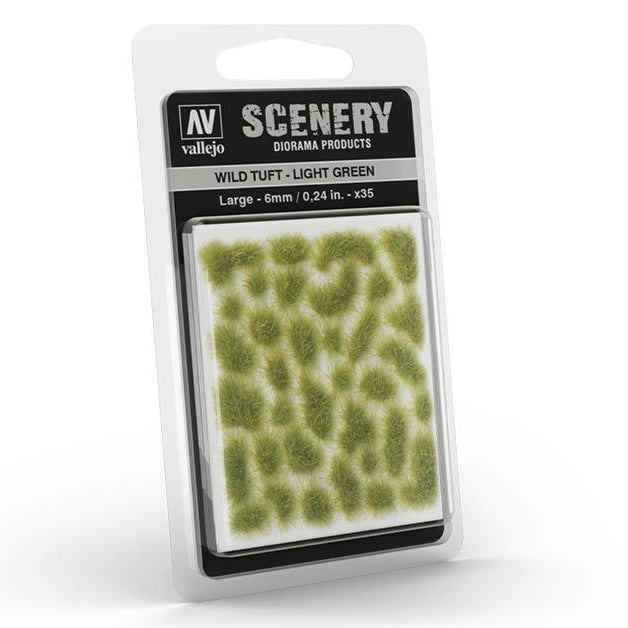 Vallejo Wild Tuft - Light Green, Large