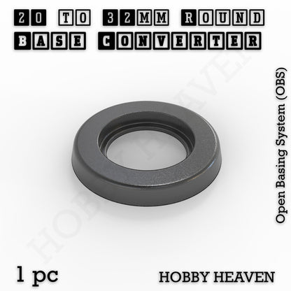 Round to Round Base Converters 3D Print Full Range