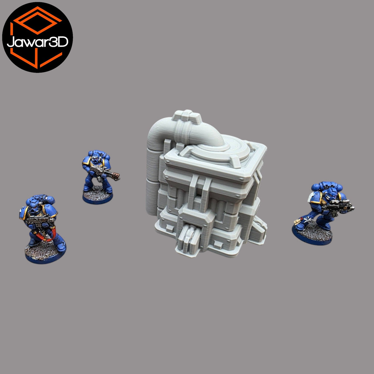 Production Building #4 - 28mm Wargaming Scatter Terrain Scenery Tabletop Miniature