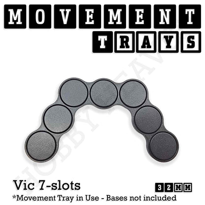 32mm Movement Trays for Tabletop Games | Compatible with Popular Miniatures | Full Range