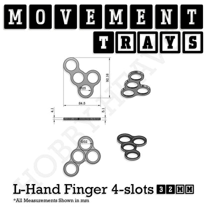 32mm Movement Trays for Tabletop Games | Compatible with Popular Miniatures | Full Range