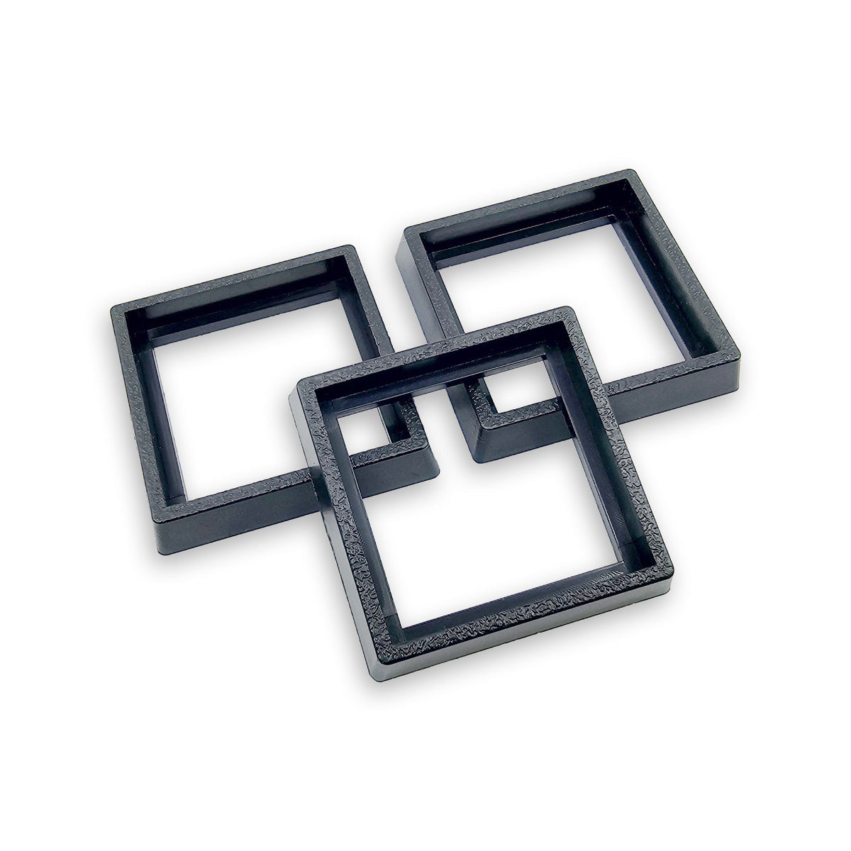 25mm to 30mm Square Base Converters ABS Plastic