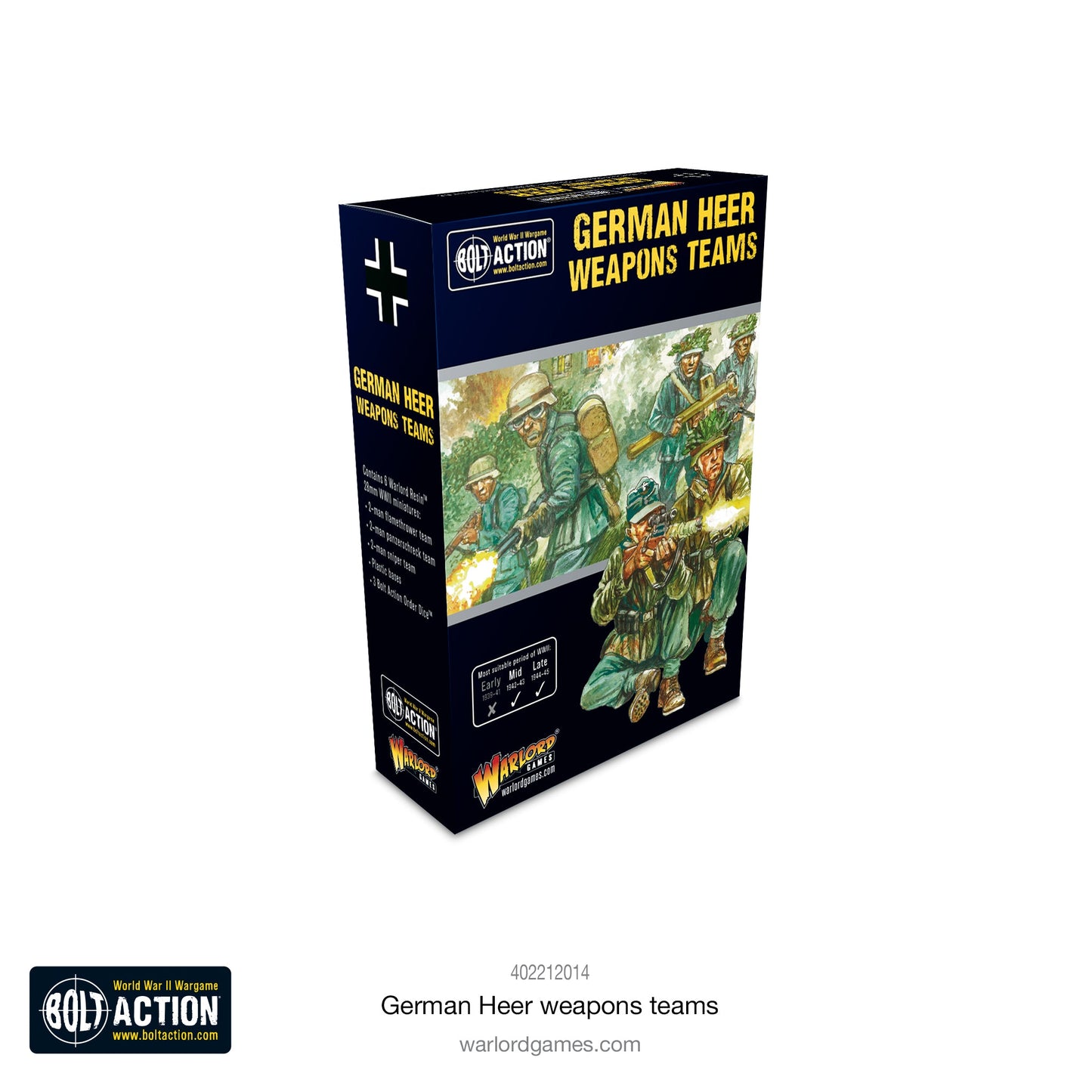 Bolt Action: German Heer Weapons Team