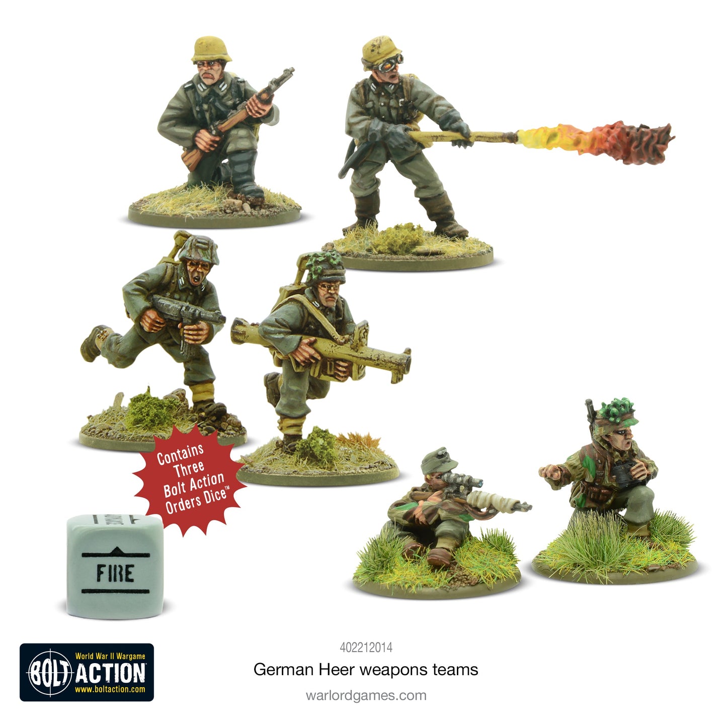 Bolt Action: German Heer Weapons Team