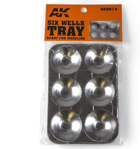 AK Interactive Six Wells Tray (AK9014)