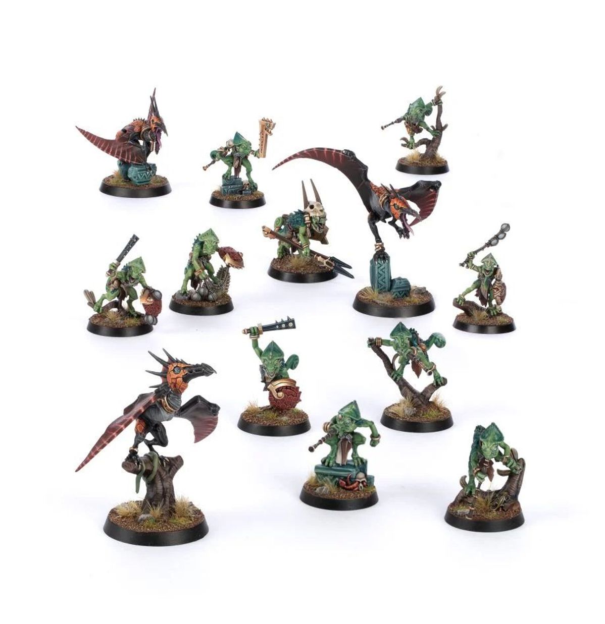 Spearhead: Seraphon Sunblooded Prowlers