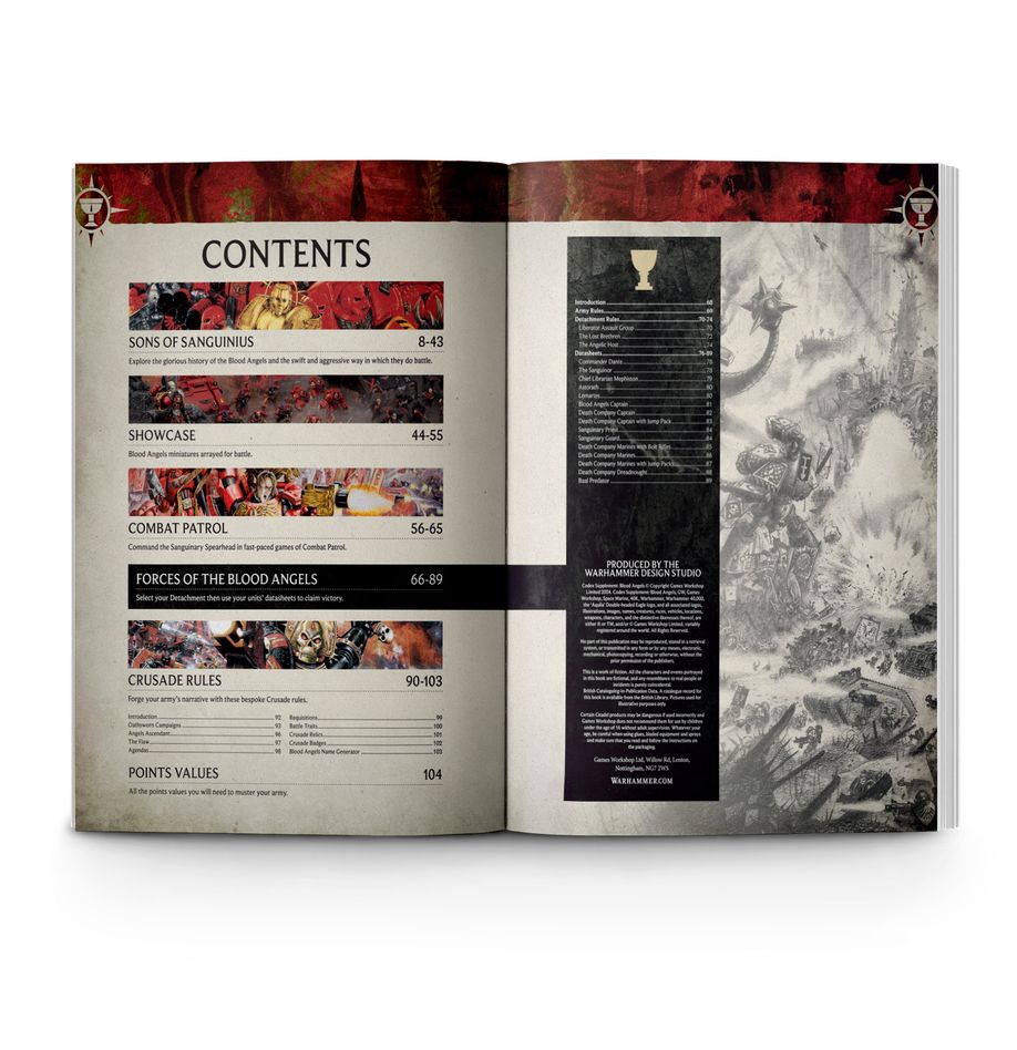 Codex Supplement: Blood Angels (10th edition)