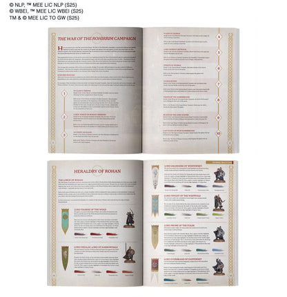 Middle-Earth SBG Journal: The War of the Rohirrim