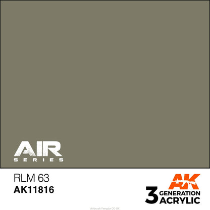 AK Interactive 3rd Gen Acrylic RLM 63 17ml AK11816