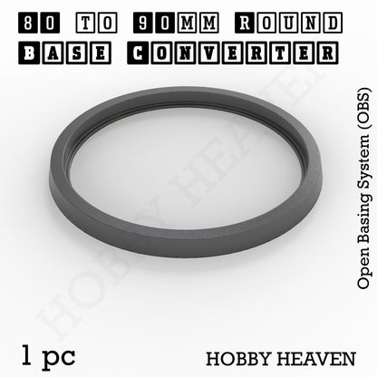 Round to Round Base Converters 3D Print Full Range