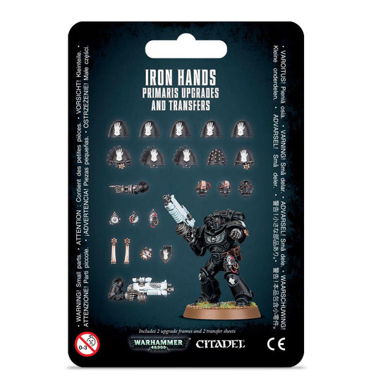 Space Marines: Iron Hands Primaris Upgrades & Transfers
