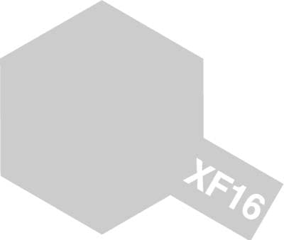 Tamiya Acrylic Paint Mini XF-16 Flat Aluminium