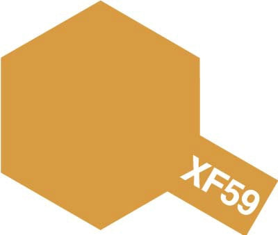 Tamiya Acrylic Paint Mini XF-59 Desert Yellow