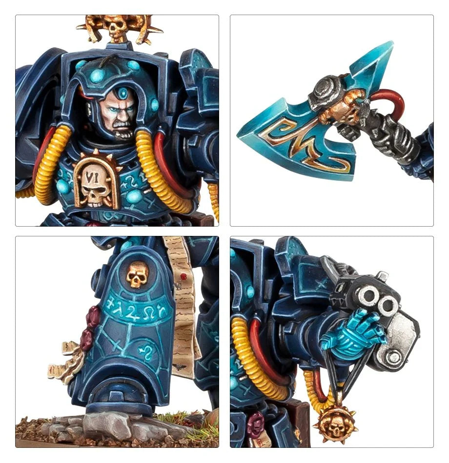 Space Marine Librarian in Terminator Armour