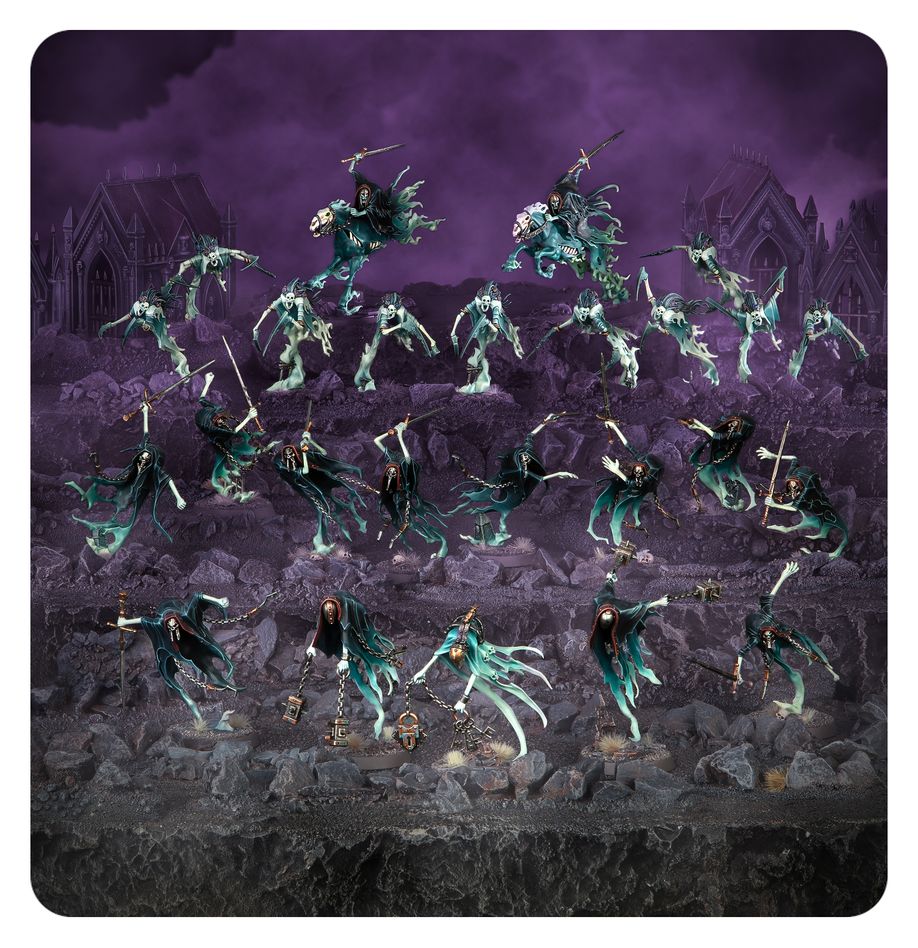 Spearhead: Nighthaunt – Cursed Shacklehorde