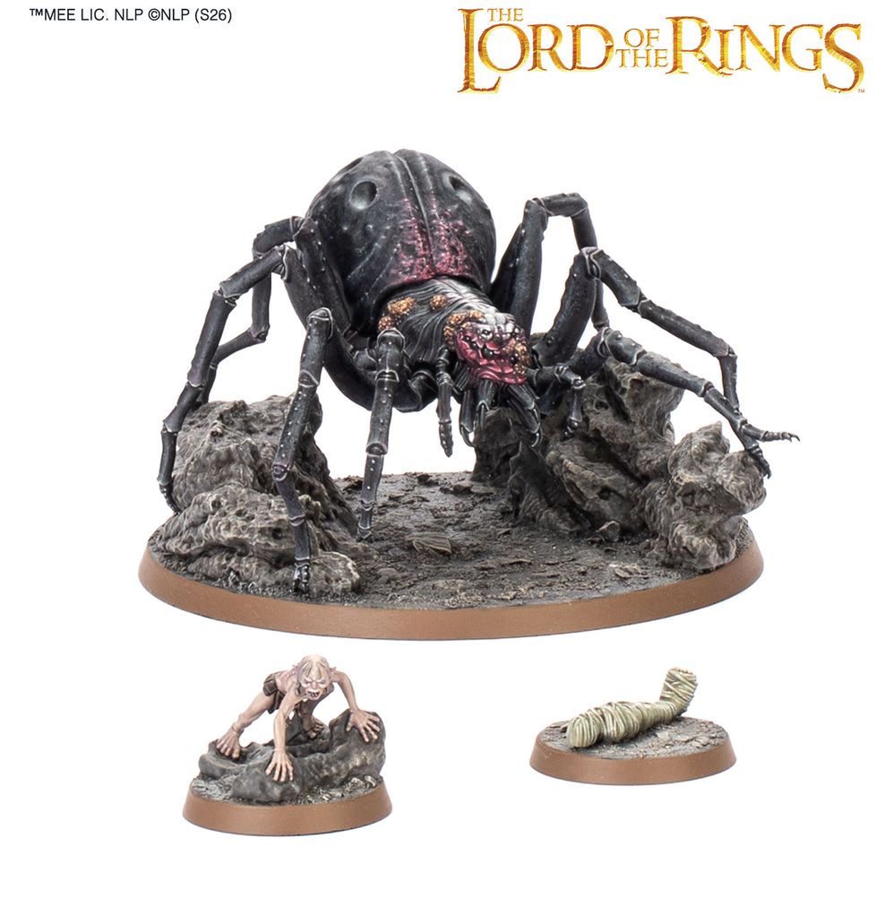The Path of Cirith Ungol: Shelob & Gollum
