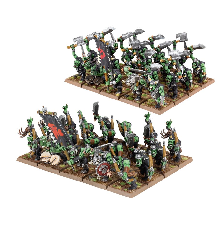 Orcs & Goblin Tribes: Orc Boyz & Orc Arrer Boyz Mobs