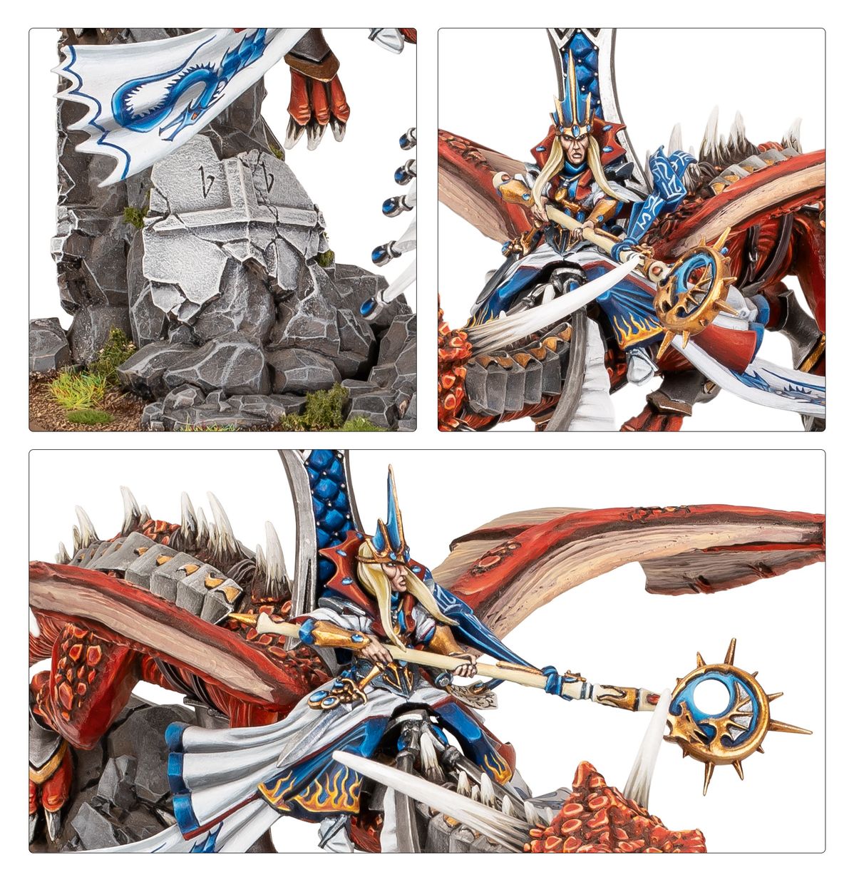 High Elf Realms: Lord On Dragon