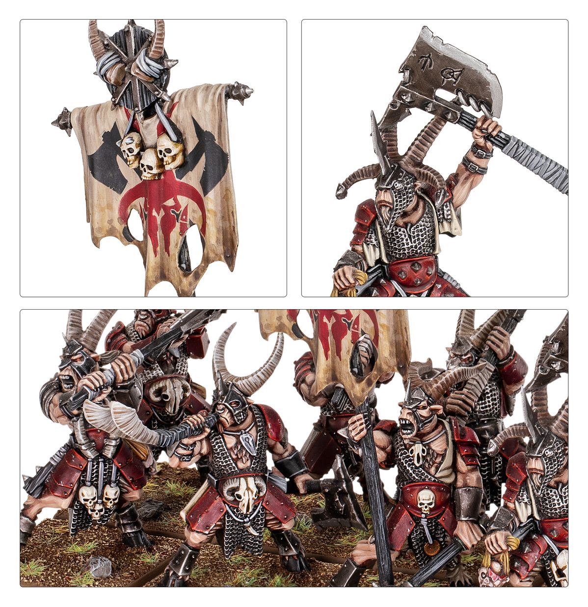 Beastmen Brayherds: Bestigor Herd