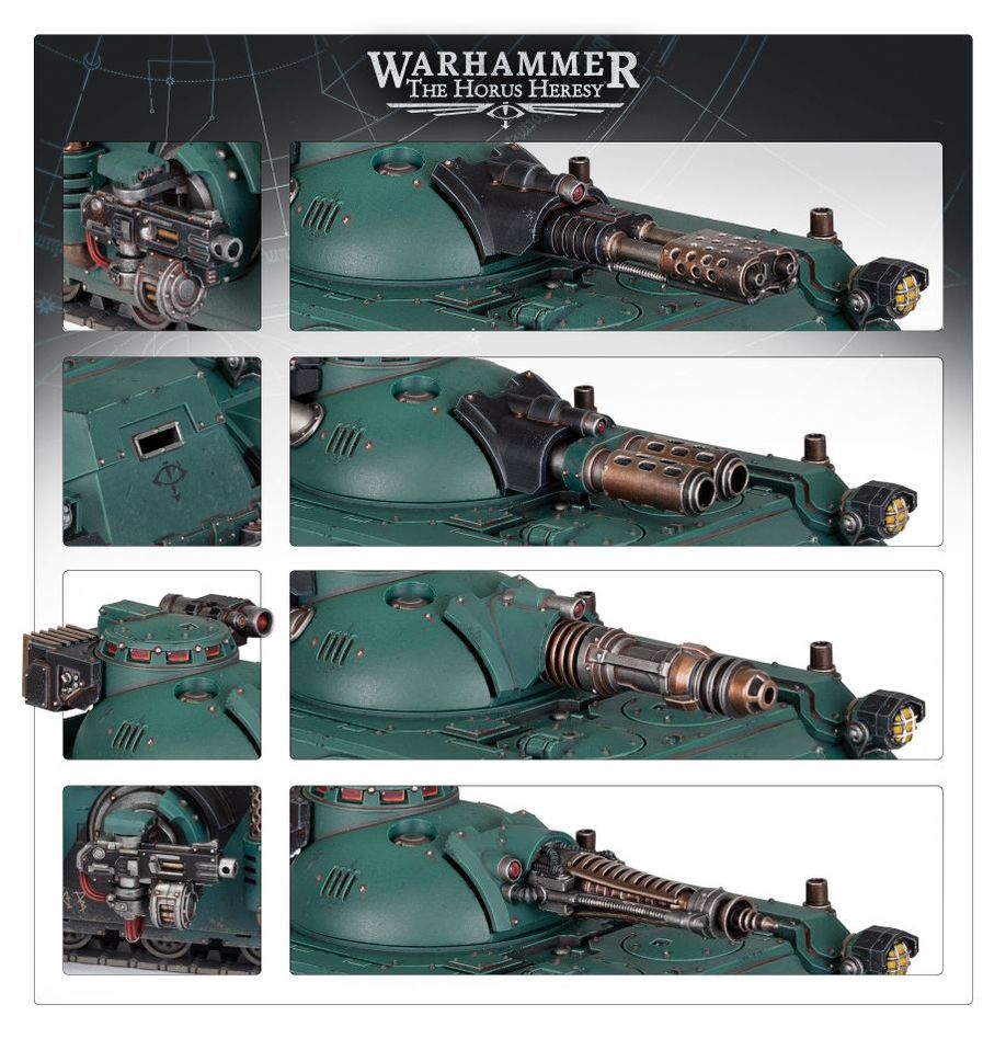 Legiones Astartes: Deimos Pattern Predator Battle Tank