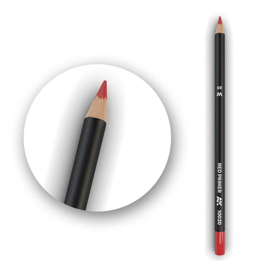 AK Interactive Watercolor Pencil Red Primer AK10020