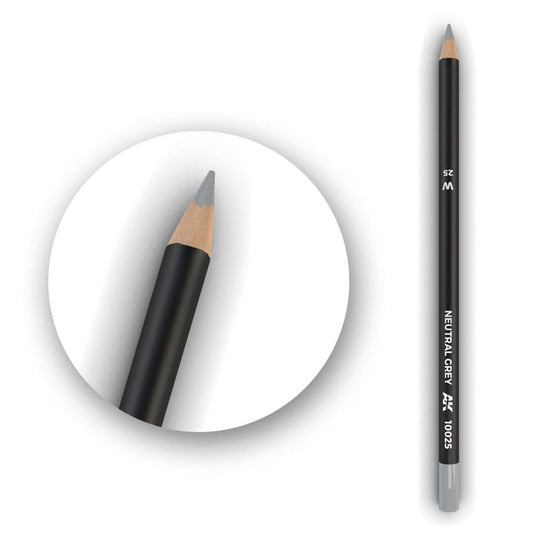 AK Interactive Watercolor Pencil Neutral Grey AK10025