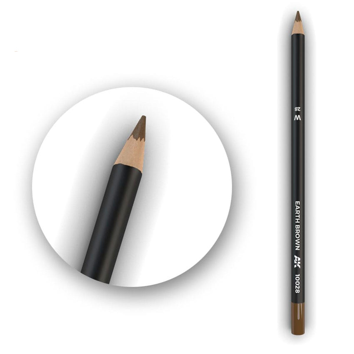 AK Interactive Watercolor Pencil Earth Brown AK10028