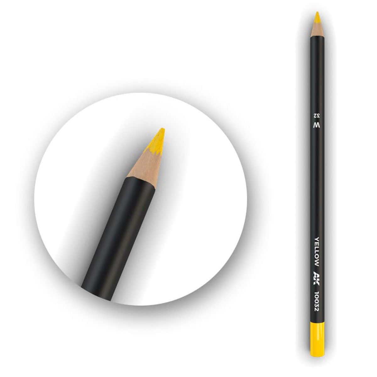 AK Interactive Watercolor Pencil Yellow AK10032