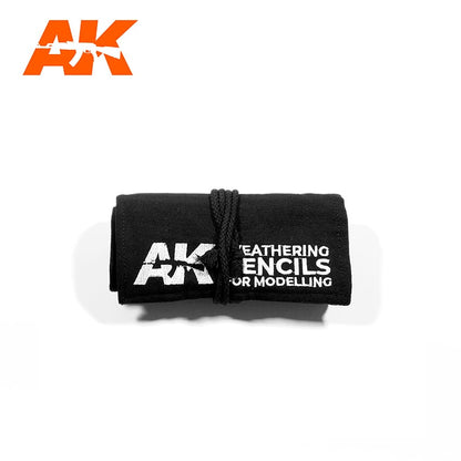 AK Interactive Weathering Pencils Full Range Case AK10048