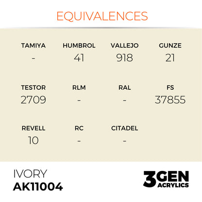 AK Interactive 3G - Ivory 17ml (AK11004)