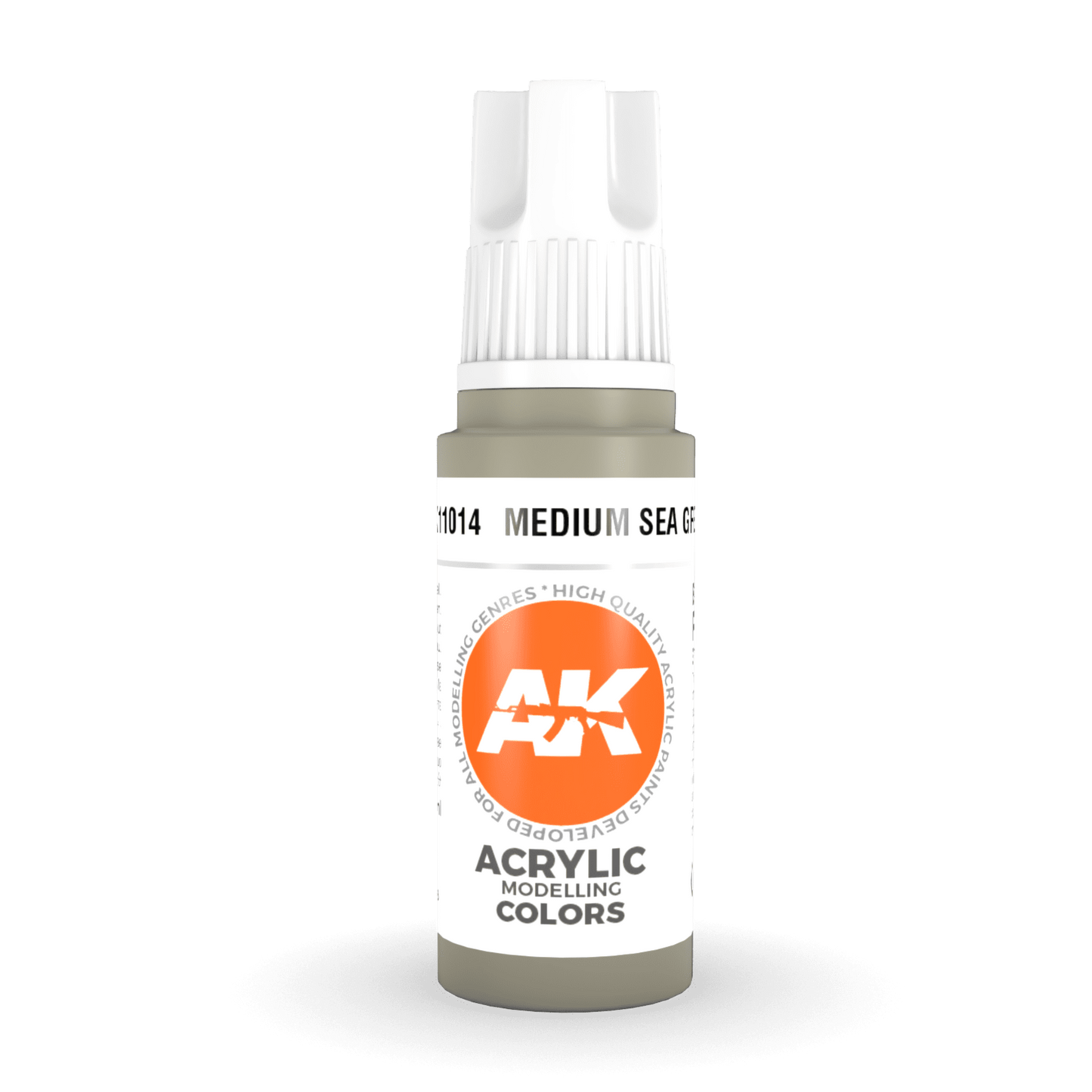 AK Interactive 3rd Gen Acrylic - Medium Sea Grey 17ml AK11014