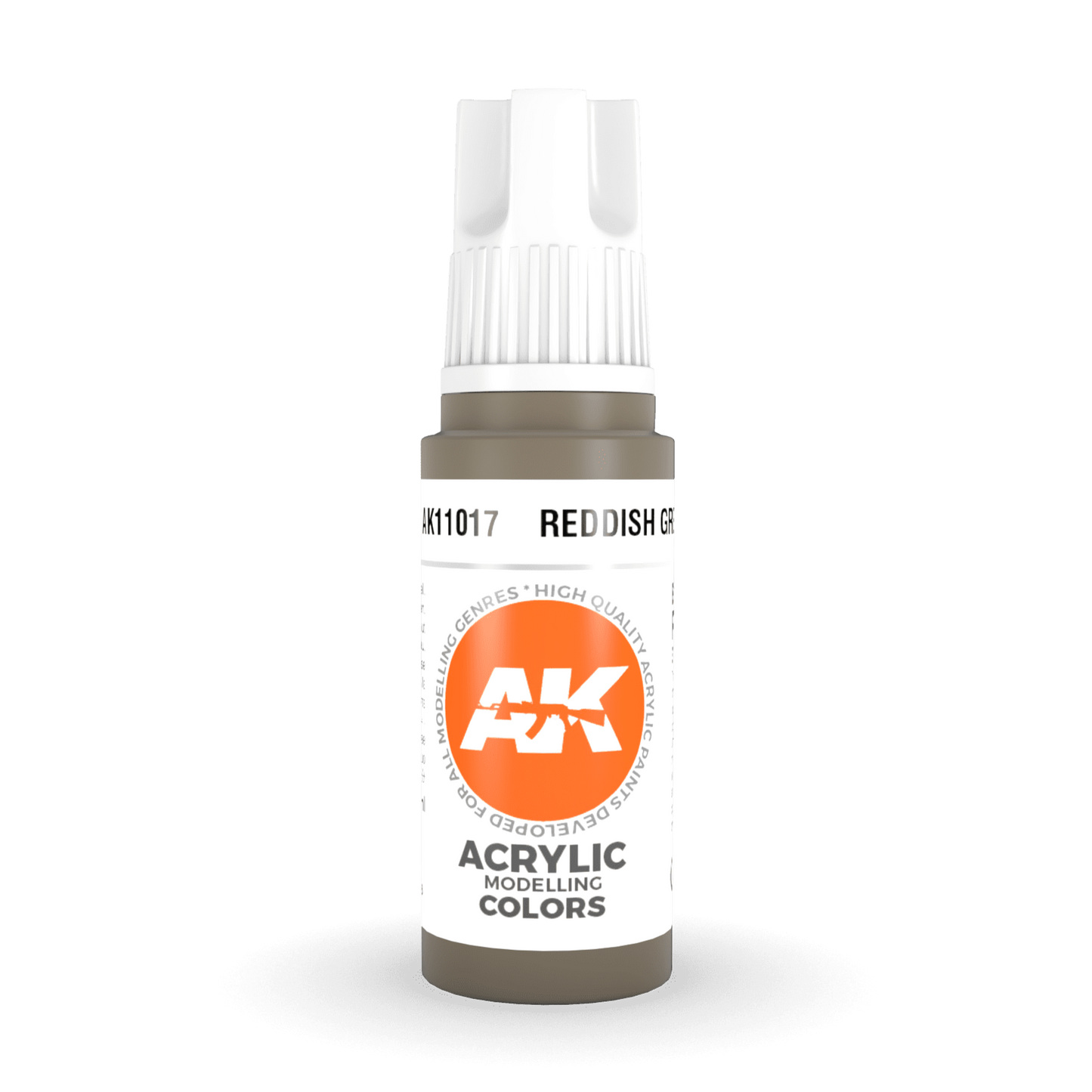 AK Interactive 3rd Gen Acrylic - Reddish Grey – Standard 17ml AK11017