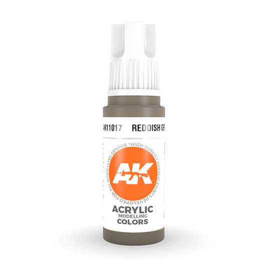 AK Interactive 3rd Gen Acrylic - Reddish Grey – Standard 17ml AK11017