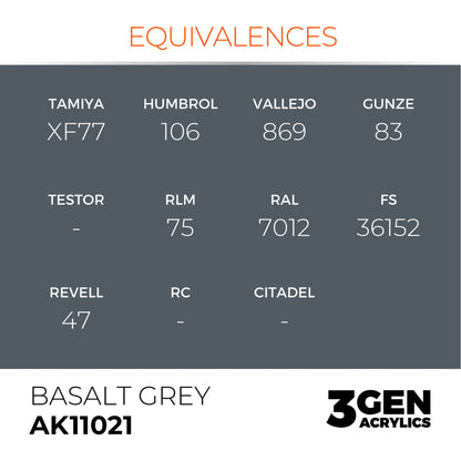 AK Interactive 3G - Basalt Grey 17ml (AK11021)