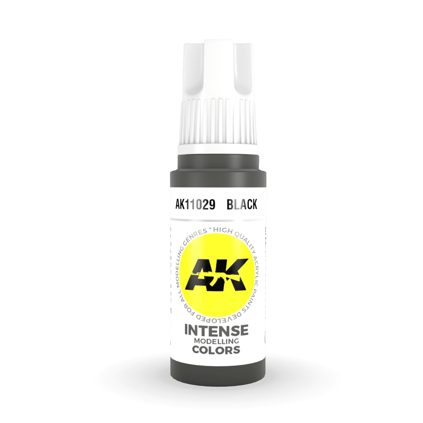AK Interactive 3rd Gen Acrylic - Black 17ml AK11029
