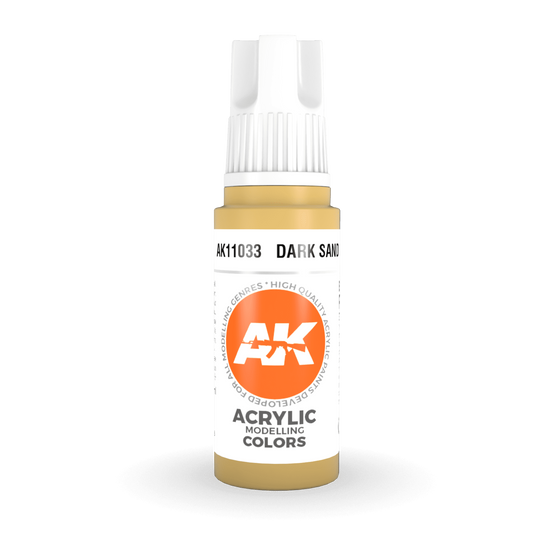 AK Interactive 3rd Gen Acrylic - Dark Sand 17ml AK11033