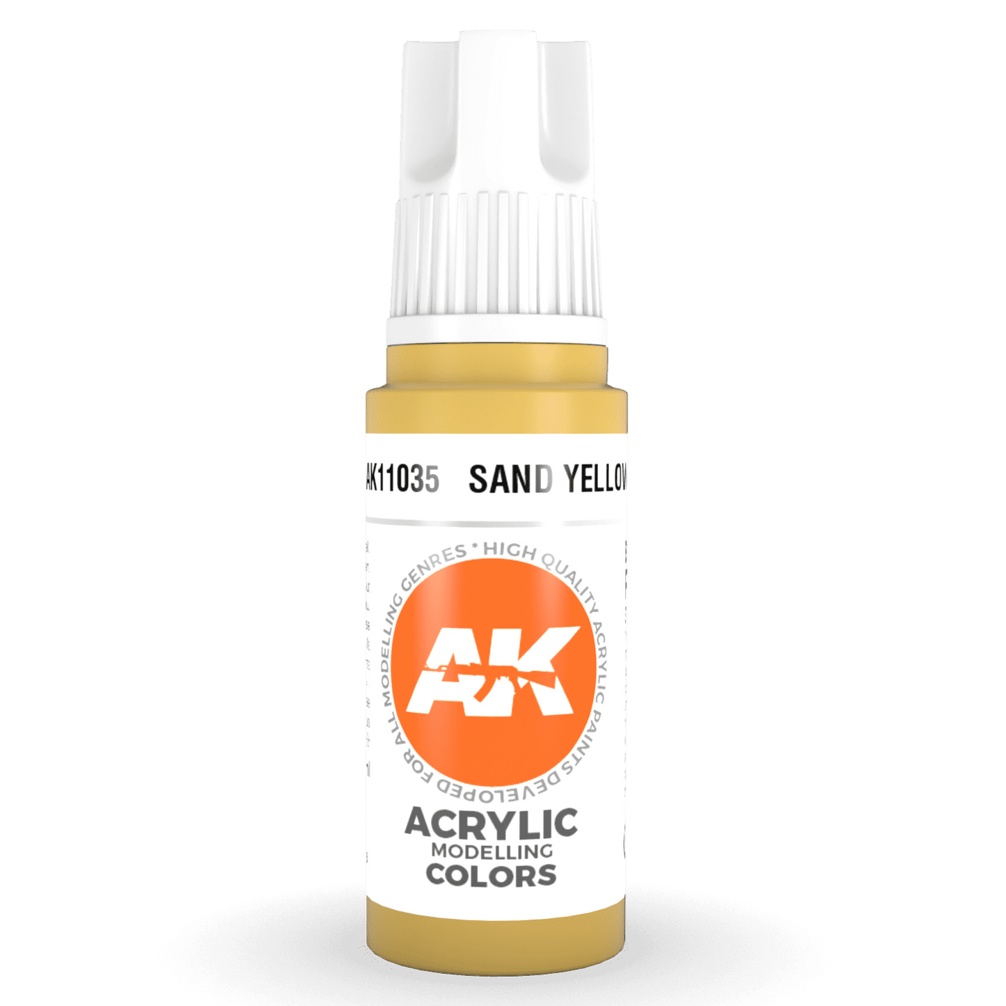 AK Interactive 3rd Gen Acrylic - Sand Yellow 17ml AK11035