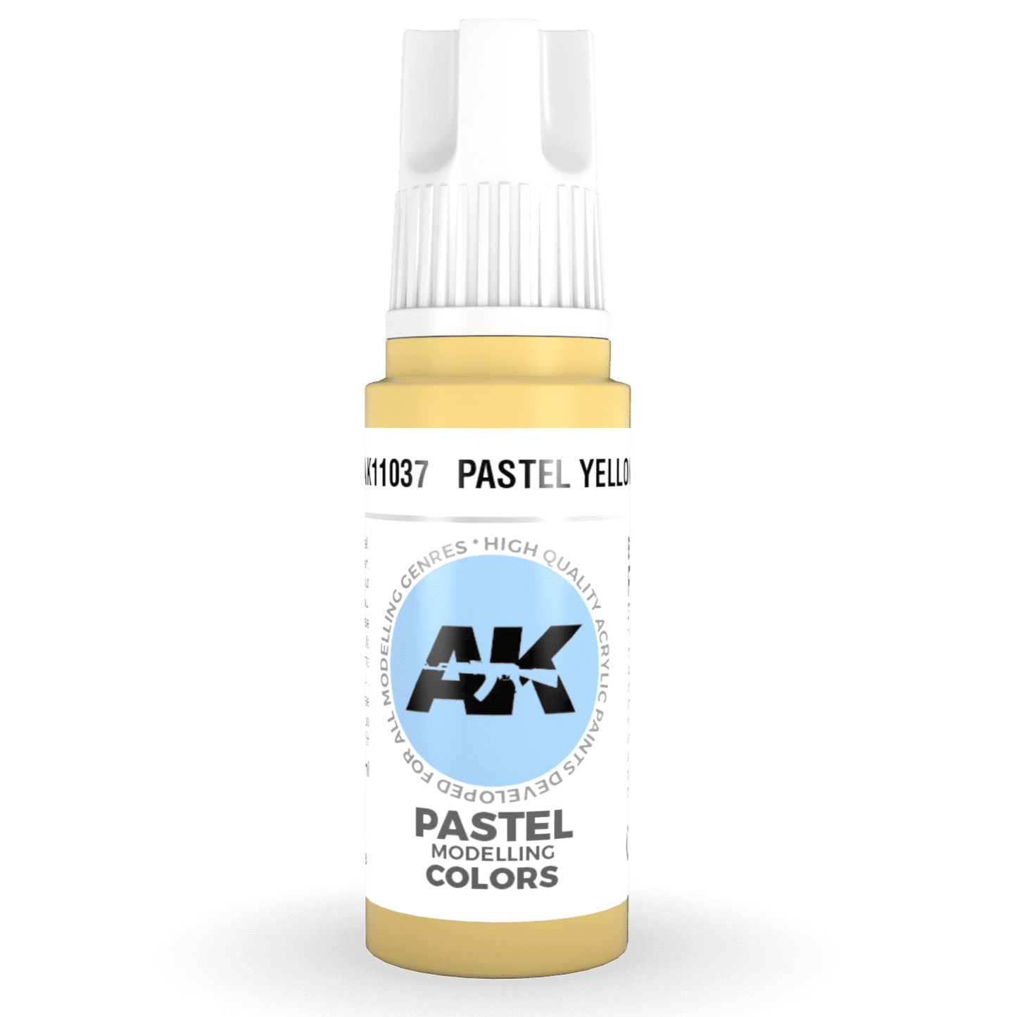 AK Interactive 3rd Gen Acrylic - Pastel Yellow 17ml AK11037